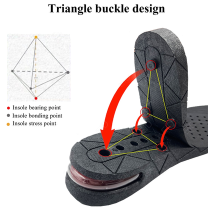 3-9cm Height Increase Invisible Insole Cushion