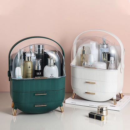 Waterproof Makeup Organiser Storage with Drawer