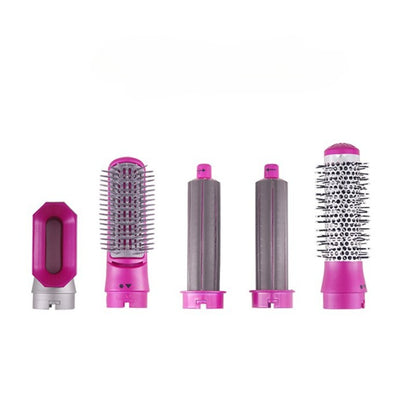 5 In 1 Electric Hair Brush Straightener