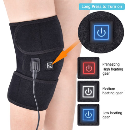 Infrared Heated Knee Massage Pads