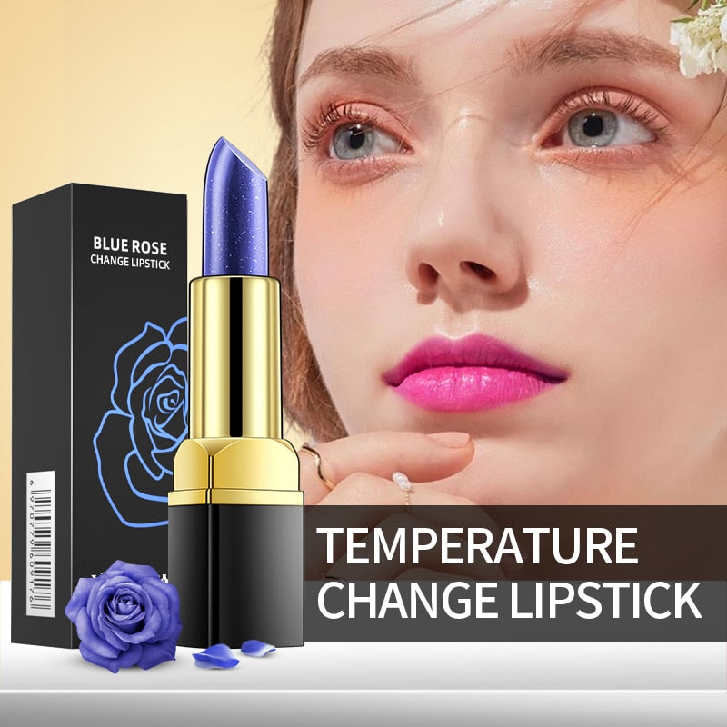 Blue Rose Lip Temperature Color Changing