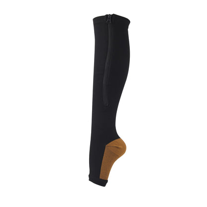 Zipper Compression Socks