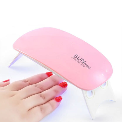 Full Manicure Kit Poly gels With UV Lamp