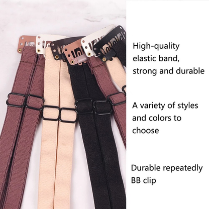 Hair Band With Clip Stretching Straps