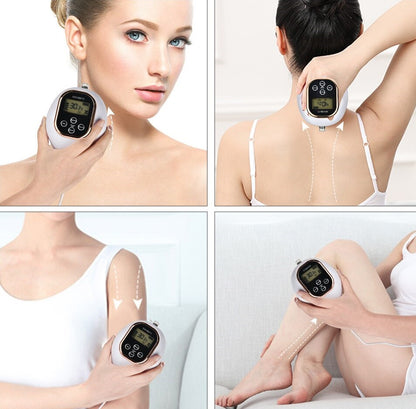 3-in-1 Suction Cup Massager with LCD Display