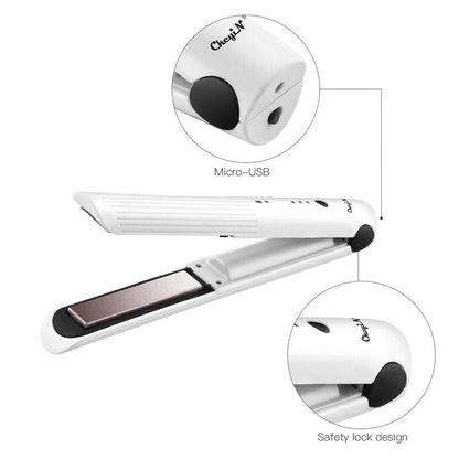 Cordless Hair Straightener Curler