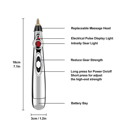 5 In 1 Electric Acupuncture Point Massage Pen