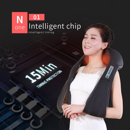 U Shape Electric Heated Back Neck Shoulders Massager