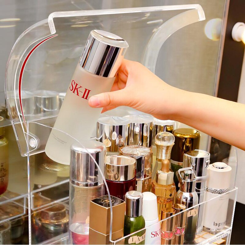 Acrylic Waterproof Makeup Organizer