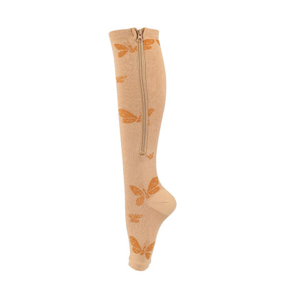Zipper Compression Socks