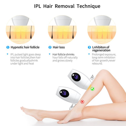 IPL Laser Hair Removal with Led Display