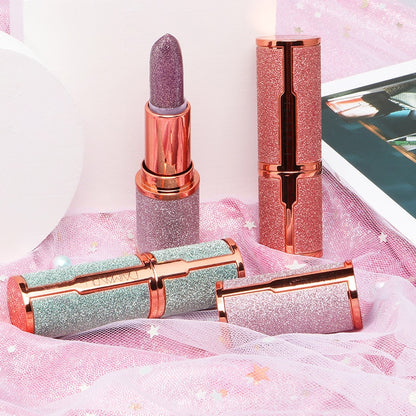 Colour Changing Glitter Matte Lipstick