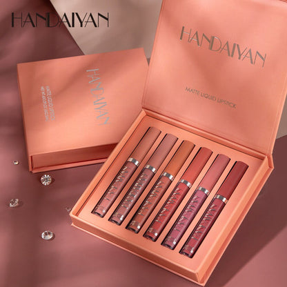 6 Mat Liquid Lipstick Set