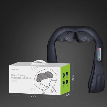 U Shape Electric Heated Back Neck Shoulders Massager