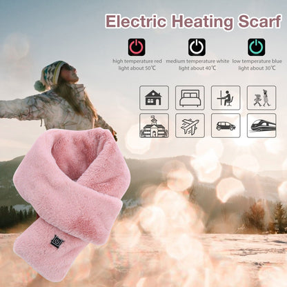 USB Winter Warm Heated Scarf