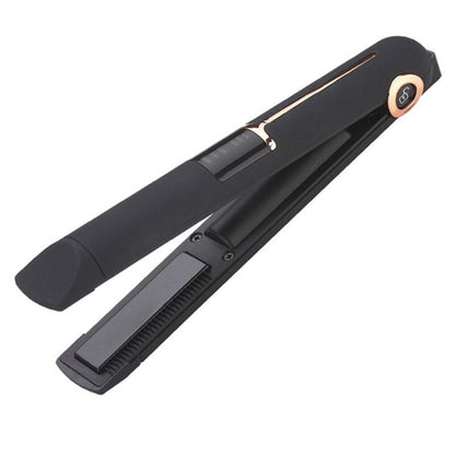 Wireless Hair Straightener Curler | LCD Display