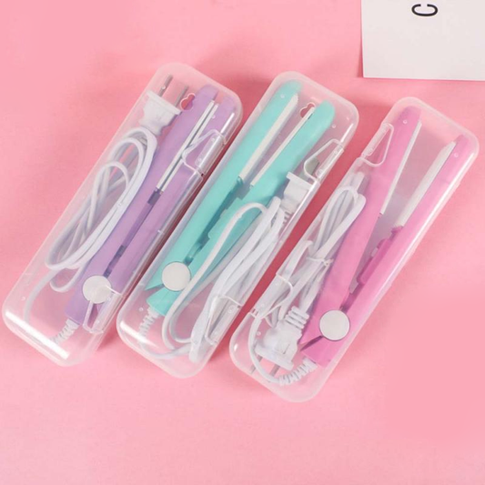 Portable Mini Hair Curler & Straightener