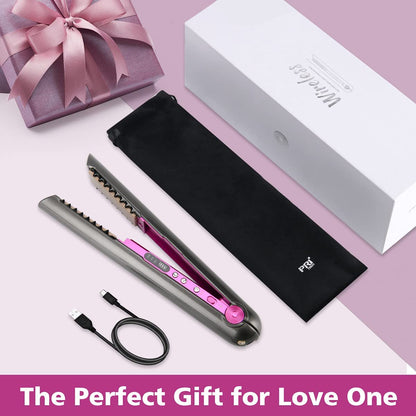 Professional Flat Iron Wireless Hair Straightener