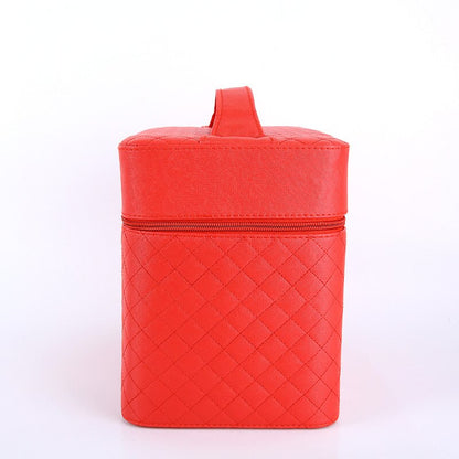 Professional Large Capacity Makeup Bag with Mirror