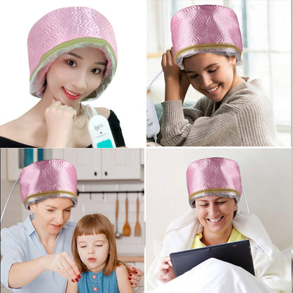 Electric Hair Steamer Heat Cap