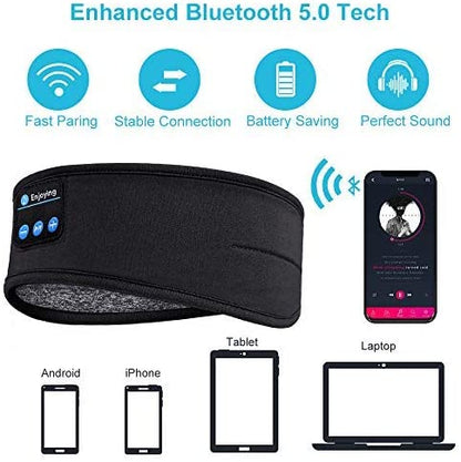 Bluetooth Wireless Music Headband Sleep Headphones