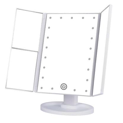 LED Light Makeup Mirror - Professional Touch Screen Cosmetic Mirror