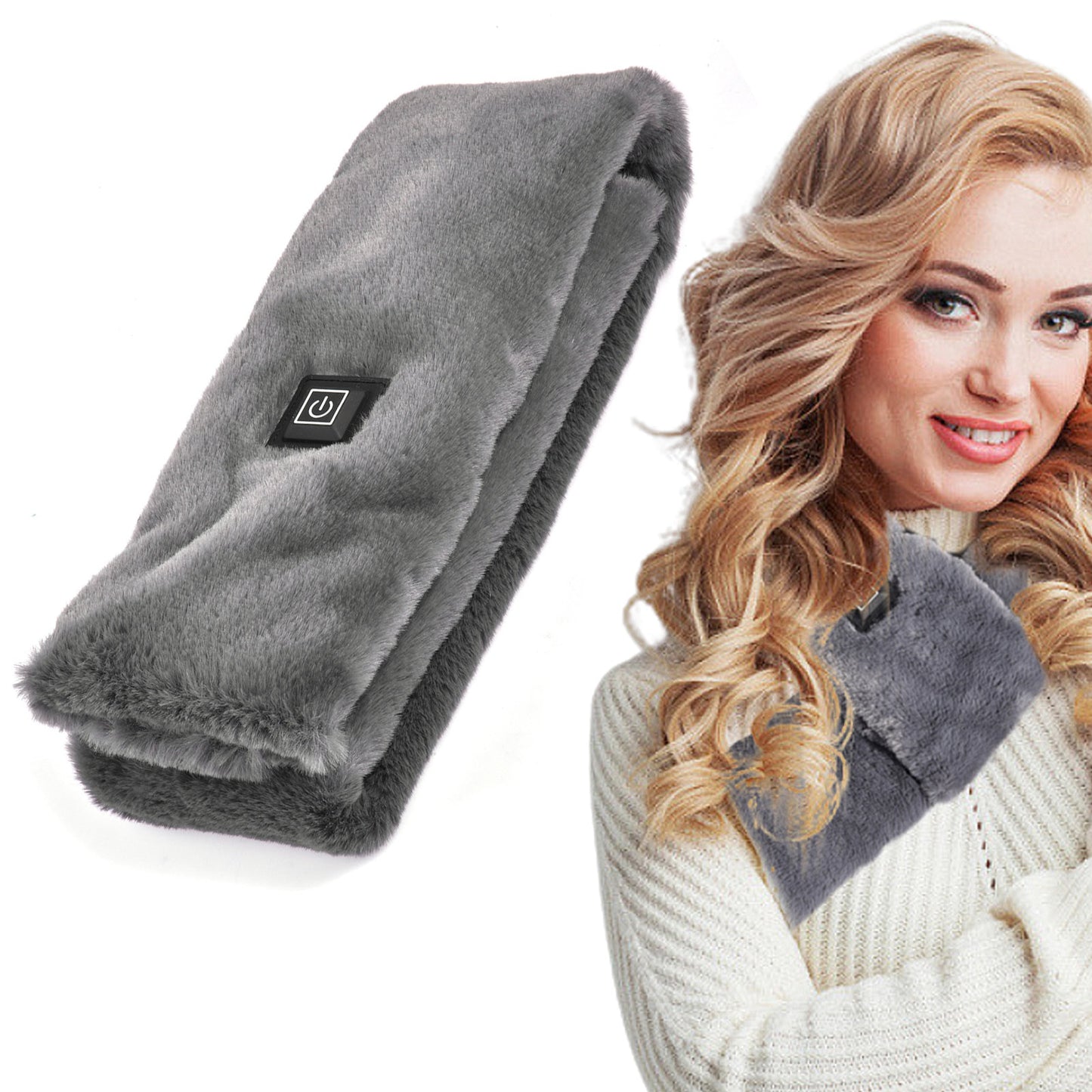 USB Winter Warm Heated Scarf