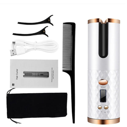 USB Rechargeable Automatic Hair Curler