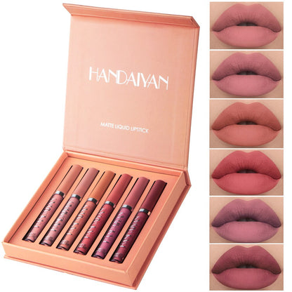 6 Mat Liquid Lipstick Set