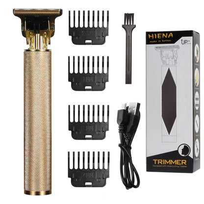Black Gold Professional Cordless Hair Cutting Clippers for Men