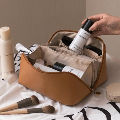 Travel makeup bag organizer - Cosmetics travel bag