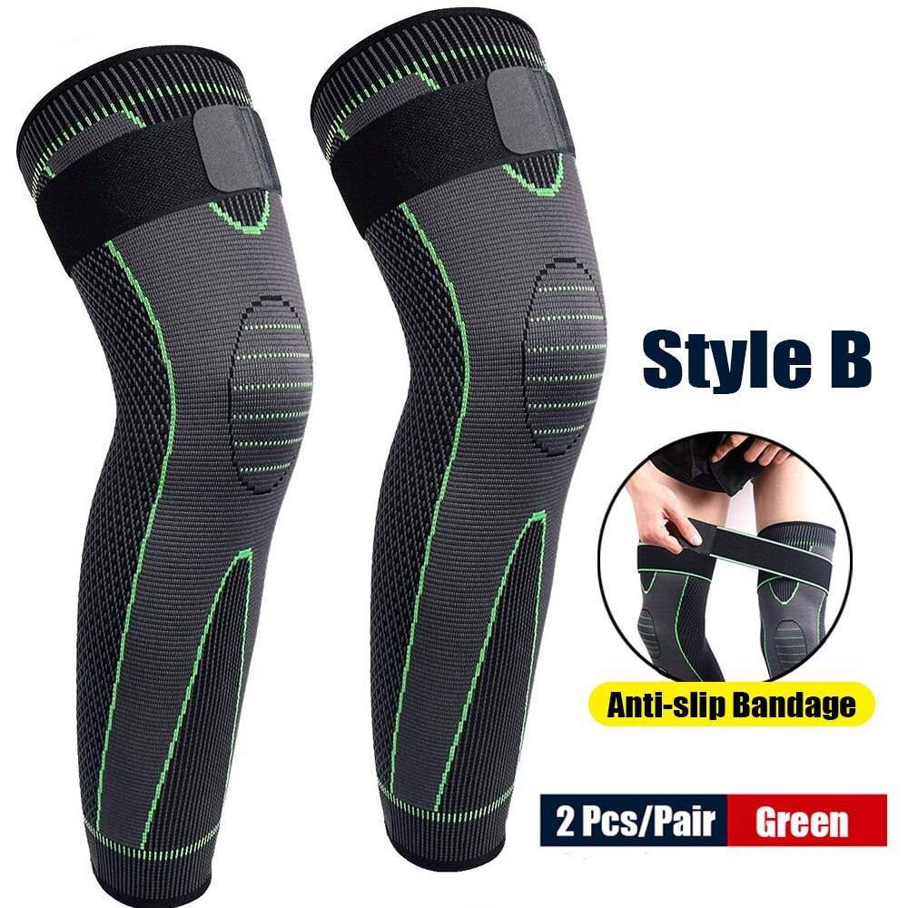 1Pair Leg Compression Sleeve Knee Support