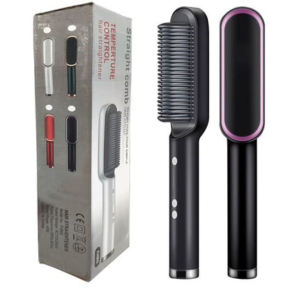 3 in 1 Hair Straightener Brush