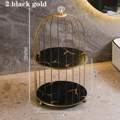 Luxury bathroom makeup storage beauty organizer